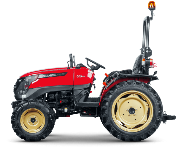 Изображение трактора сверху